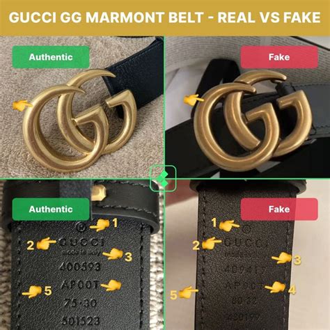 signs of a fake gucci belt|gucci marmont belt spotting.